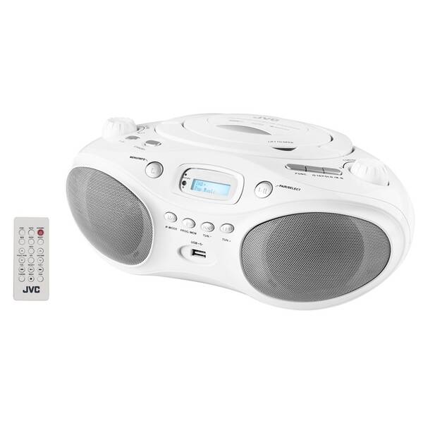 JVC RD-E661-DAB , bílý - Vráceno, použito