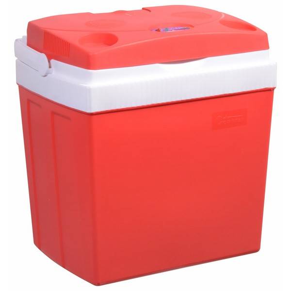 Compass 07125 chladící box 30 l červený, vráceno do 14 dnů, JAKO NOVÝ