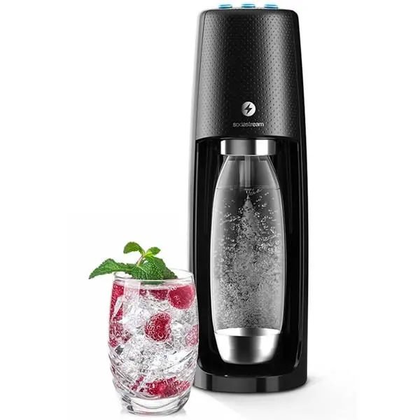 Sodastream Spirit One Touch, černý - vráceno do 14 dnů