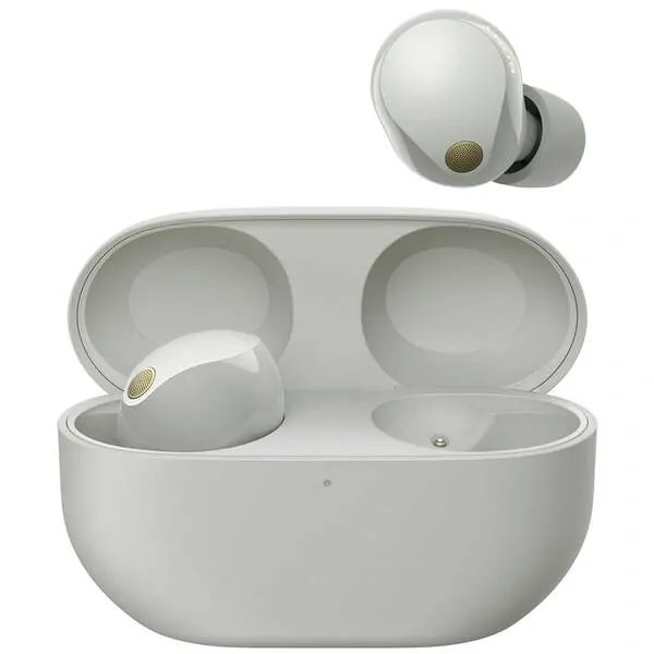 Sony WF-1000XM5, Platinum Silver - Rozbaleno