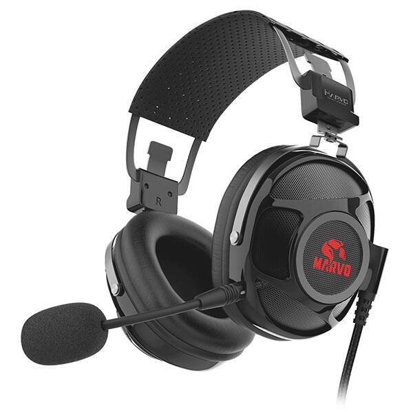 Headset Marvo HG9053, 7.1 - černý - Rozbaleno