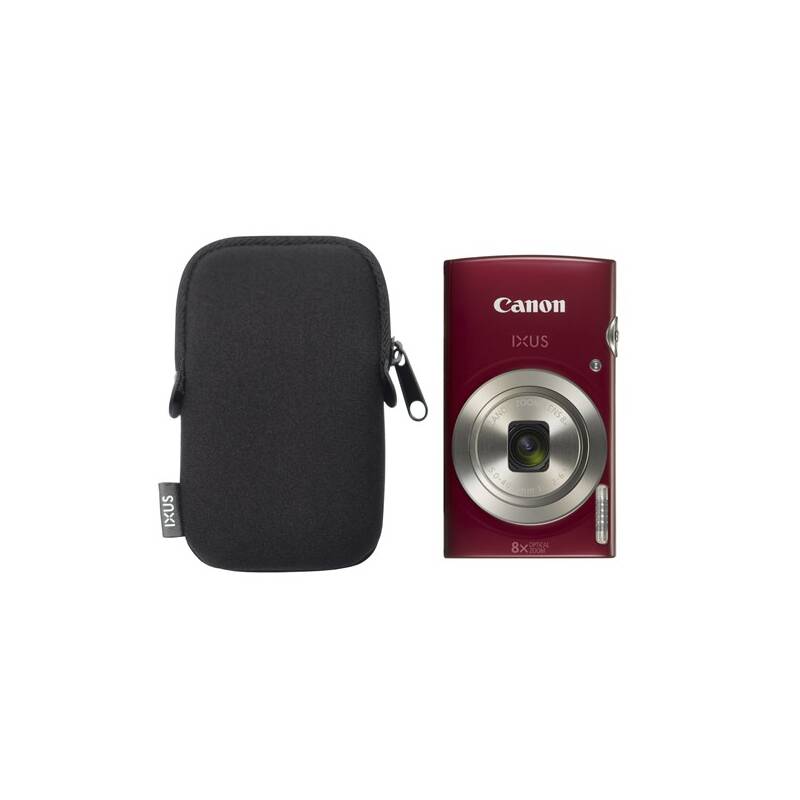Canon IXUS 185 + orig.pouzdro červený
