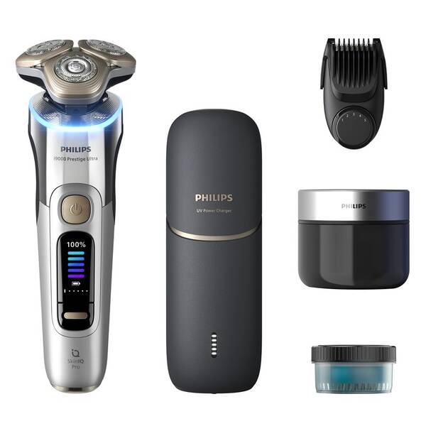 Holicí strojek Philips i9000 Prestige Ultra XP9404/46 chrom