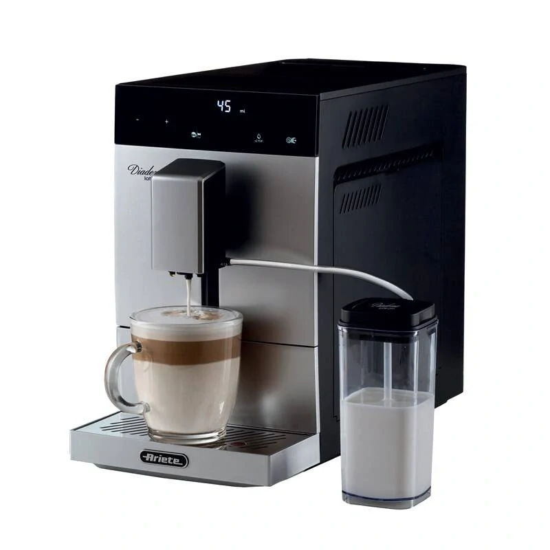 Automatický kávovar Ariete Diadema Latte Pro 1453/01 černý/stříbrný, vráceno do 14 dnů použito