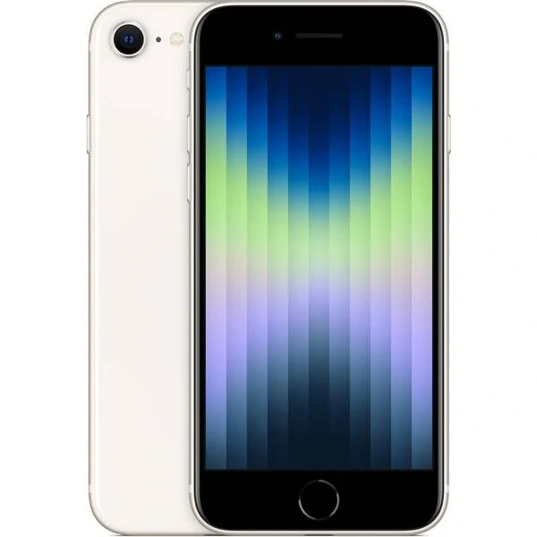 Mobilní telefon Apple iPhone SE (2022) 64GB Starlight - Vráceno, použito