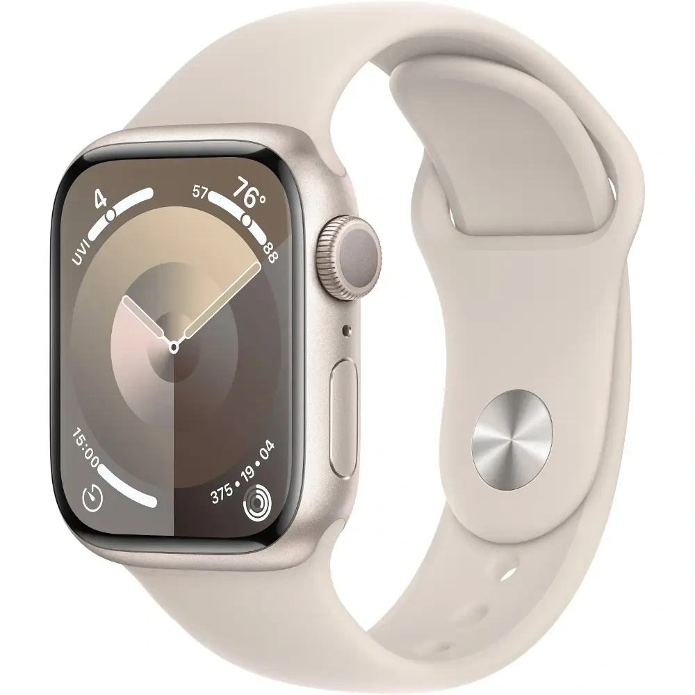 Apple Watch Series 9 GPS 41mm Starlight Aluminium Case - S/MStarlight Al