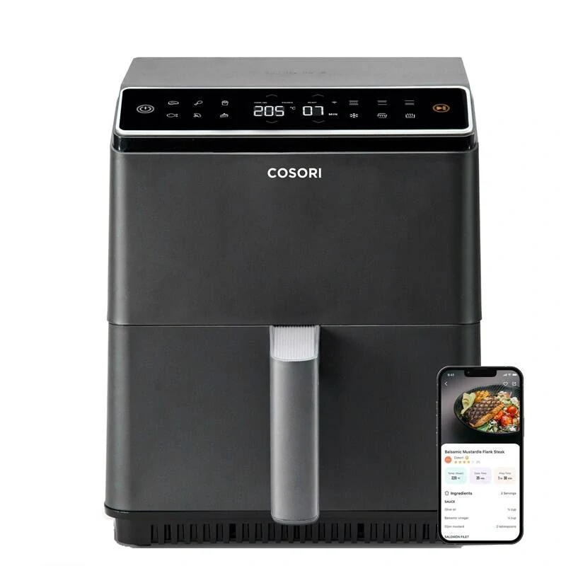 COSORI Dual Blaze Smart 6,4 l černá, vráceno, použito - bez příslušenství