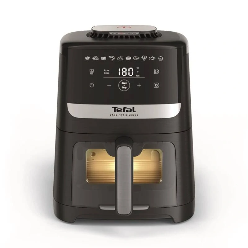 Fritéza horkovzdušná Tefal EY5568E0 Easy Fry Silence černá