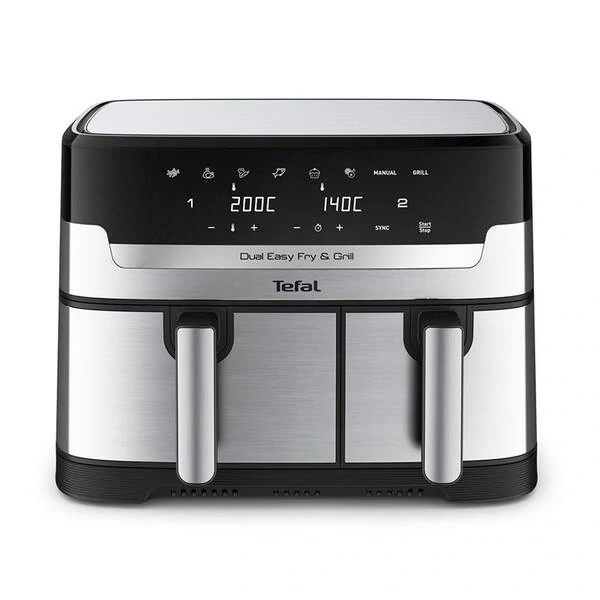 Fritéza horkovzdušná Tefal EY905D10 Dual Easy Fry & Grill 5,2 l + 3,1 l - Vráceno do 14 dnů