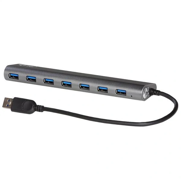 USB Hub i-tec USB 3.0 / 7x USB 3.0 (U3HUB778) černý 5 - Rozbaleno