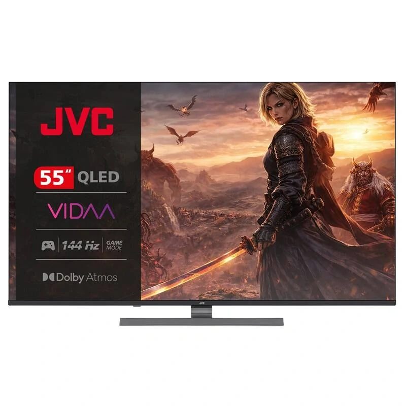 Televize JVC LT-55VDQ9535, vráceno do 14 dnů, použito