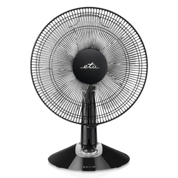 Ventilátor stolní ETA Zefir 1607 90010 černý - Vráceno do 14 dnů, použito