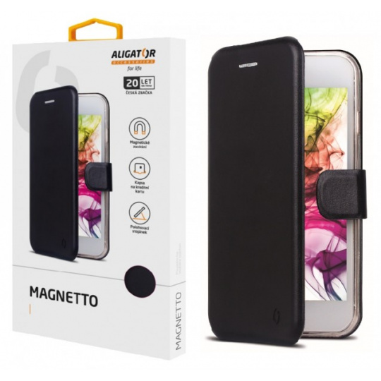 Aligator Magnetto pro Huawei P30 Pro černé