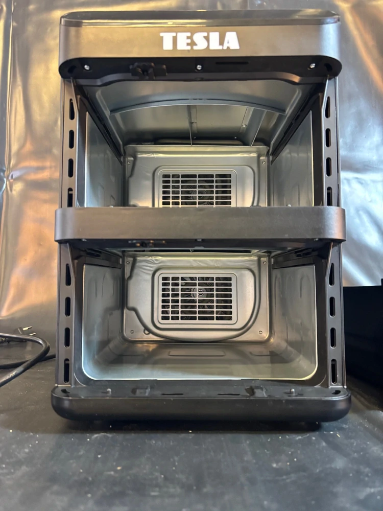 Fritéza horkovzdušná Tesla AirCook DualZone Q670 XXL černá - Vráceno do 14 dnů, použito
