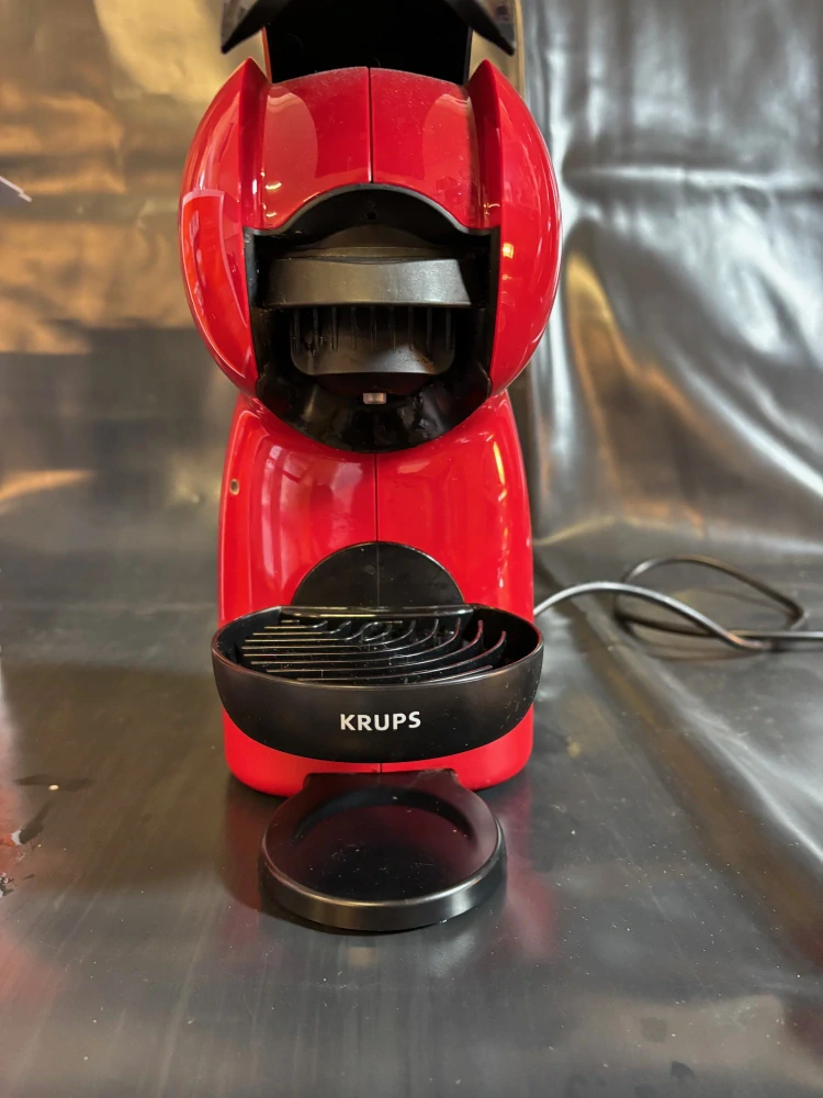 Kapslový kávovar Krups NESCAFÉ Dolce Gusto Piccolo XS KP1A3510A červený - Vráceno, použito