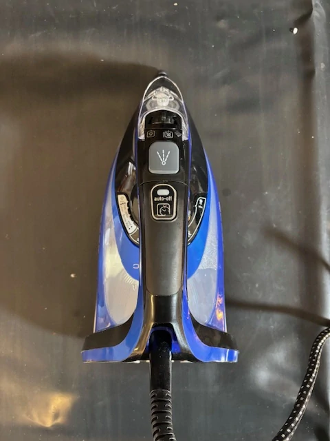Žehlička Tefal Ultimate Pure FV9848E0 modrá - Vráceno, použito