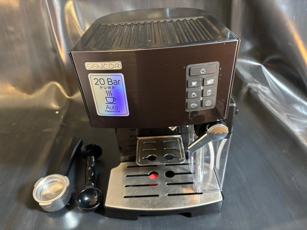 Espresso Sencor SES 4050SS-EUE3 - Vráceno, použito
