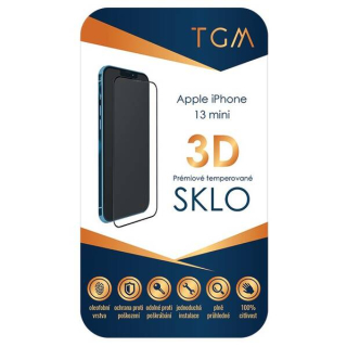 TGM 3D na Apple iPhone 13 mini - černé - rozbaleno