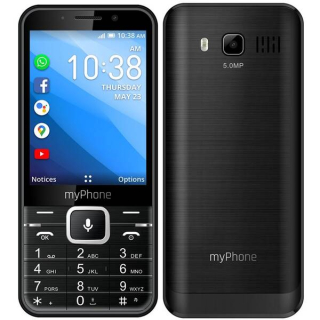 myPhone UP Smart LTE Dual SIM, černá - vráceno, použito