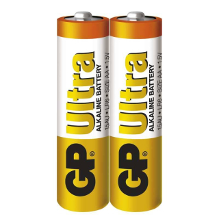 Baterie alkalická GP Ultra AA, LR06, fólie 2ks (B1920)