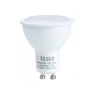 Tesla bodová, 5W, GU10, teplá bílá, stmívatelná (GU100530-5D)