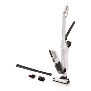 Tyčový vysavač Bosch BBH32551 Flexxo 25,2V,Serie 4 bílý, vráceno - použito