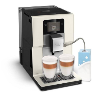 Automatický kávovar Krups Intuition Preference EA872A10 černý/krémový, vráceno do 14 dnů