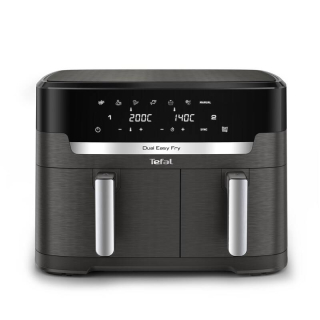 Fritéza horkovzdušná Tefal EY942HE0 Dual Easy Fry XXL černá/šedá - Vráceno do 14 dnů