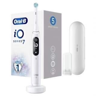 Zubní kartáček Oral-B iO7 Series White Alabaster - vráceno do 14 dnů, použito