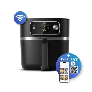 Fritéza horkovzdušná Philips Airfryer 8,3 l, Connected HD9880/90 černá, vráceno do 14 dnů, použito