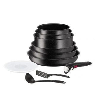 Sada nádobí Tefal Ingenio Perfect Cook L3999253, 10 ks - kosmetické poškození