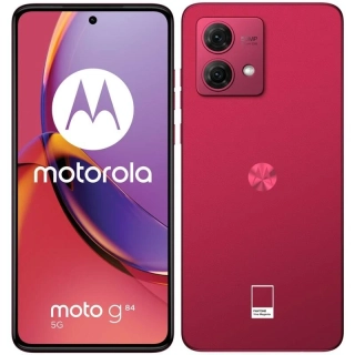 Mobilní telefon Motorola Moto G84 5G 12 GB / 256 GB - Viva Magenta (Vegan Leather) (PAYM0009PL), vystaveno na prodejně