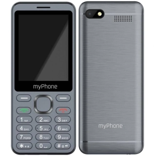 Mobilní telefon myPhone Maestro 2 Plus (TELMYMAESTRO2GR) šedý, vystaveno na prodejně