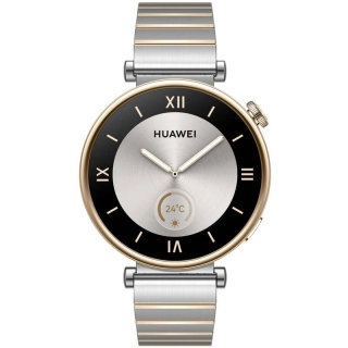 Chytré hodinky Huawei Watch GT 4 41 mm - Silver + Stainless Steel Strap (55020BHY), vystaveno na prodejně