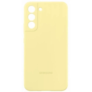 Kryt na mobil Samsung Silicone Cover na Galaxy S22+ (EF-PS906TYEGWW) žlutý