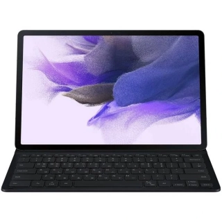Pouzdro na tablet s klávesnicí Samsung Galaxy Tab S7+/S7 FE/S8+ (EF-DT730UBEGEU) černé