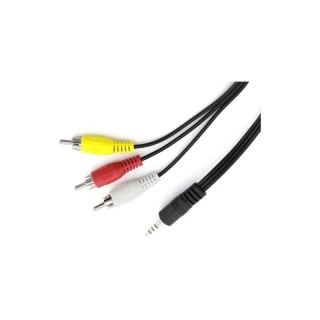 AQ jack 3,5 mm na 3× CINCH, 1,5 m 