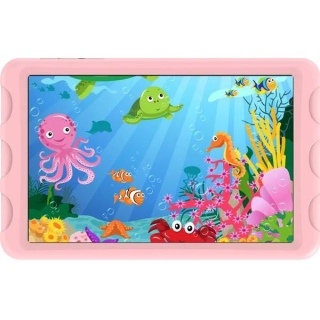 Dotykový tablet iGET Smart W8 Kids 4 GB / 64 GB + dětský kryt (84000343) růžový - Vráceno, použito