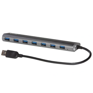 USB Hub i-tec USB 3.0 / 7x USB 3.0 (U3HUB778) černý 5 - Rozbaleno