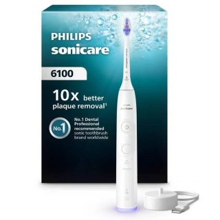 Zubní kartáček Philips Sonicare 6100 HX7400/01 bílý - Vráceno, použito