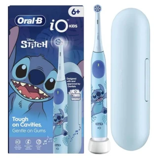 Zubní kartáček Oral-B iO Kids 6+ Stitch + Cestovní Pouzdro modrý - Vráceno, použito