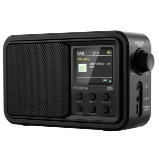 Radiopřijímač s DAB+ Hyundai PR 650 BTDAB černý - Vráceno, použito