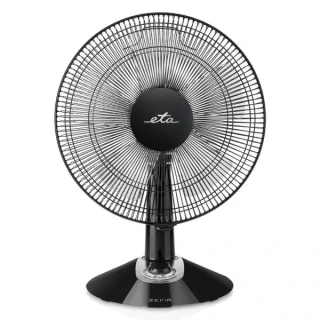 Ventilátor stolní ETA Zefir 1607 90010 černý - Vráceno do 14 dnů, použito