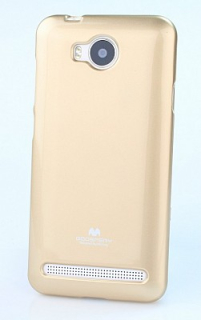 Pouzdro Mercury Jelly Case Huawei Y3 II zlaté