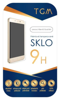 Tvrzené sklo TGM pro Lenovo K5 průhledné