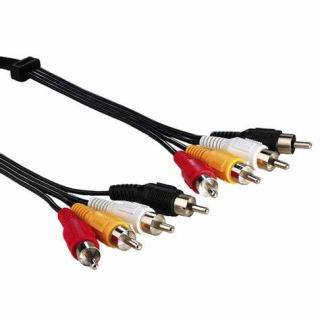 HAMA 43318 4 cinch vidlice -1.2m